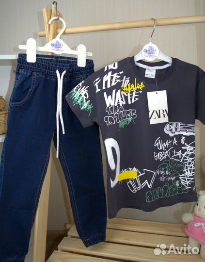 Костюм zara для мальчика 116-128