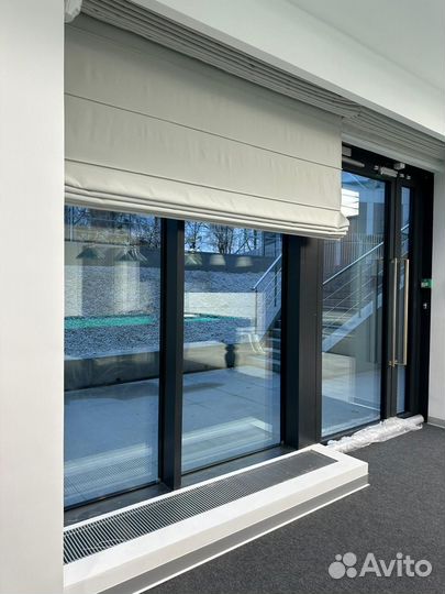 Моторизированные римские шторы