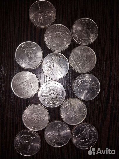 25 центов США, квотеры