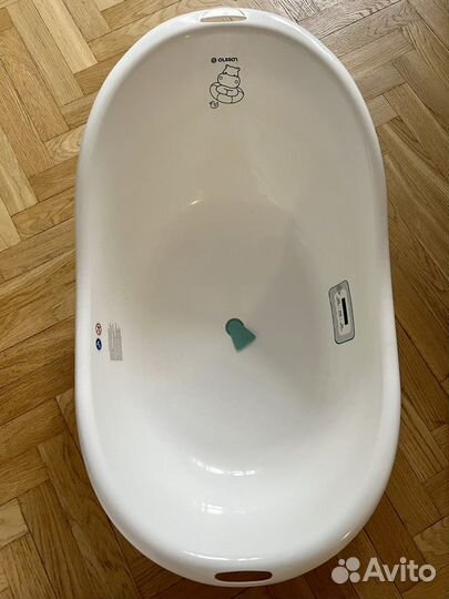 Детская ванночка с термометром Olsson