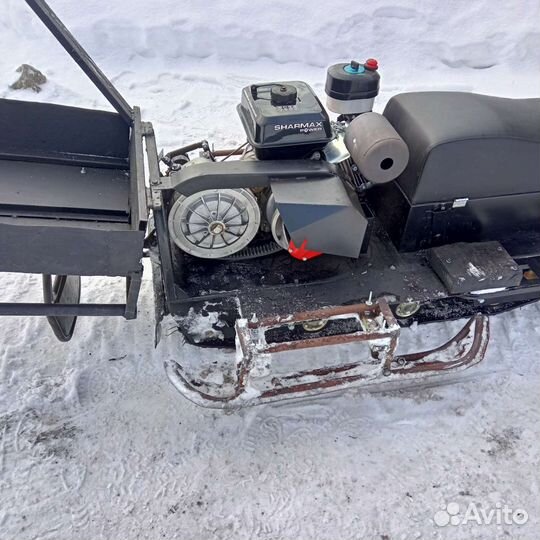 Мини снегоход