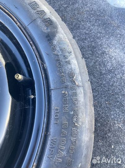 VW,Skoda,Audi,Seat штатная запаска