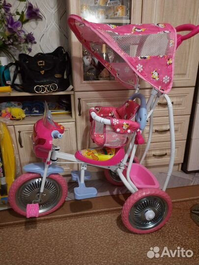 Детский трехколесный велосипед