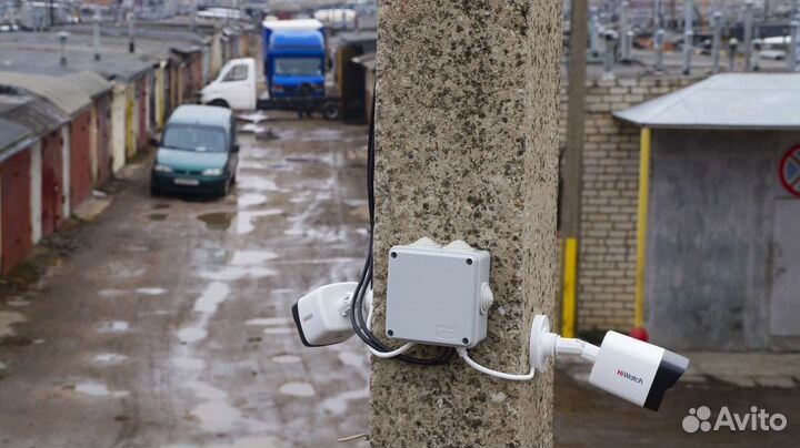 Комплекты видеонаблюдения и домофонии