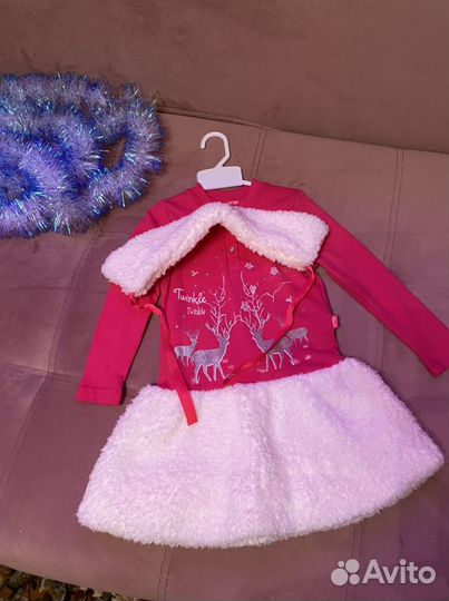 Платье для девочки 98-104