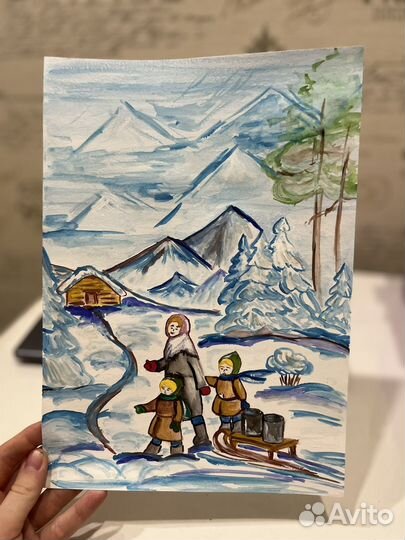 Рисунки в сад и школу