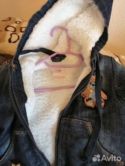 Детская джинсовая куртка