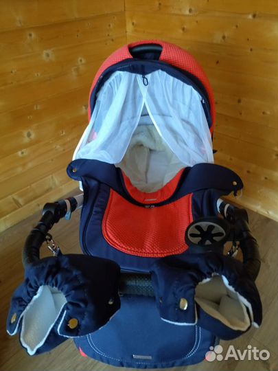 Коляска adamex 3 в 1