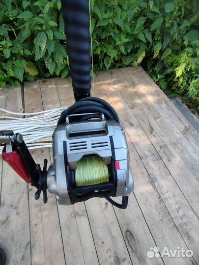 Спиннинг с электрической катушкой