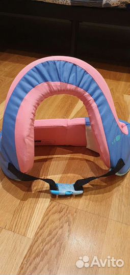 Жилет плавательный сине-розовый swimvest+ (на вес