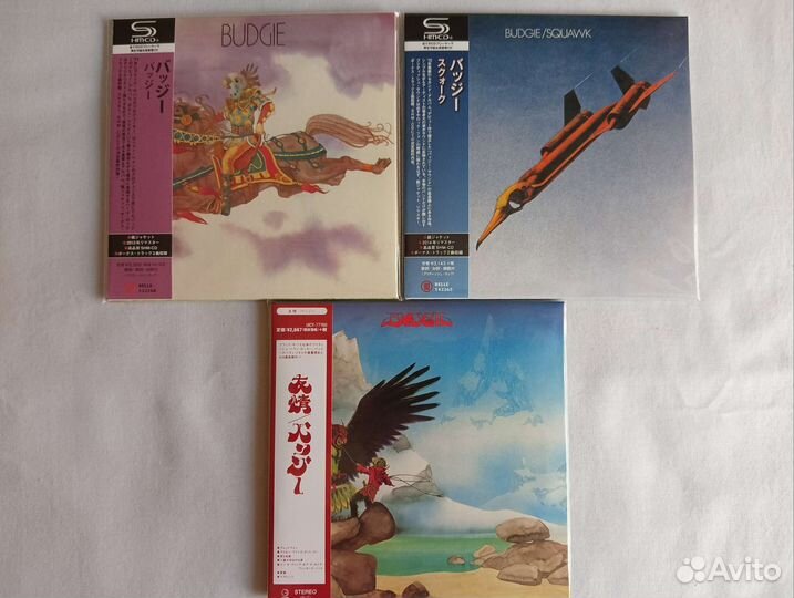 Компакт-диски made in japan (cardboard sleeve)