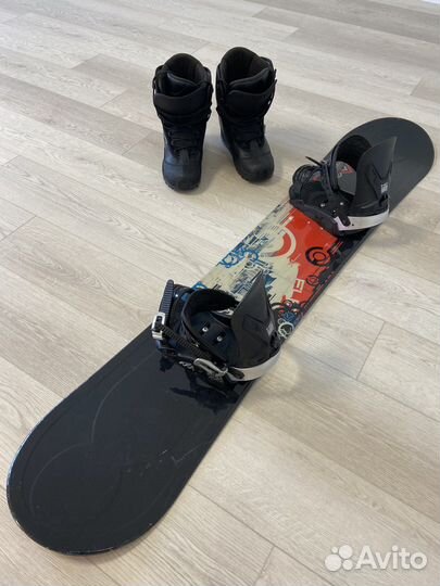 Комплект сноубордического снаряжения