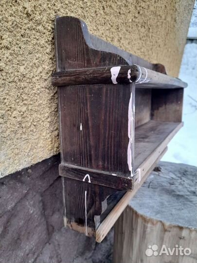 Антикварная подвесная полка