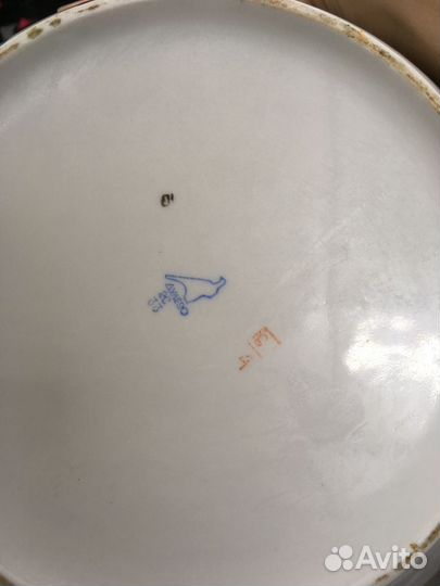 Большая супница Дулево