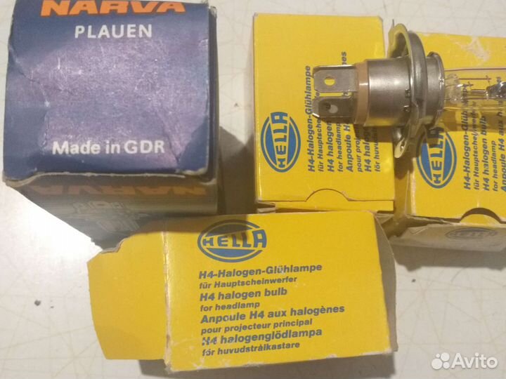 Галогеновые лампы h4