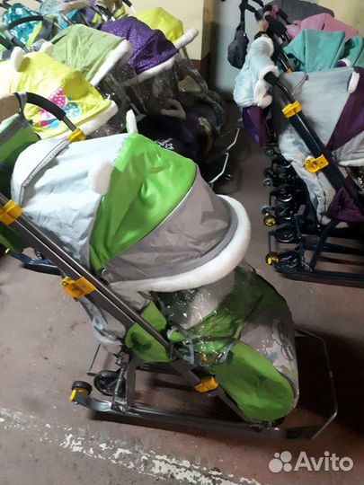 Санки коляска ника