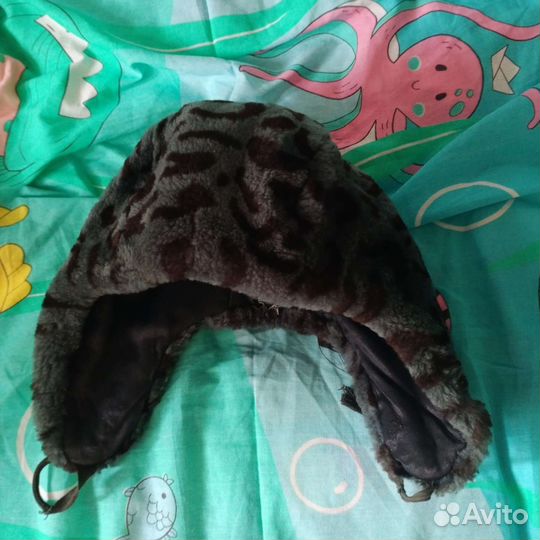 Шапка-ушанка детская на завязках (4-6 лет)