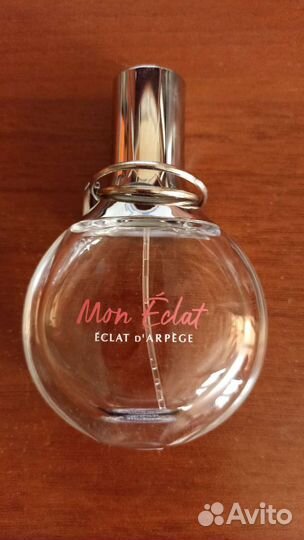 Флакон пустой и коробка от Lanvin Mon Eclat