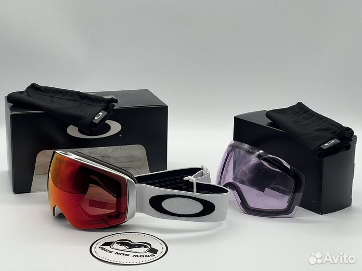 Маска Oakley Flight Deck M с доп линзой