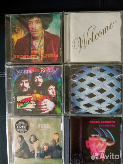 Фирменные CD rock,jazz,blues (USA,EU)