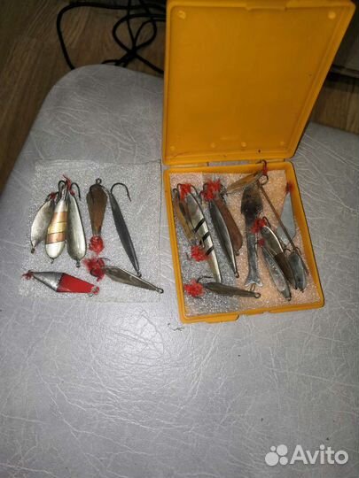 Набор зимних и летних блесен СССР