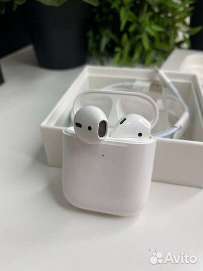 Беспроводные наушники apple airpods 2