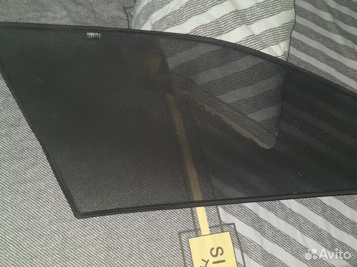 Каркасные шторки на bmw3