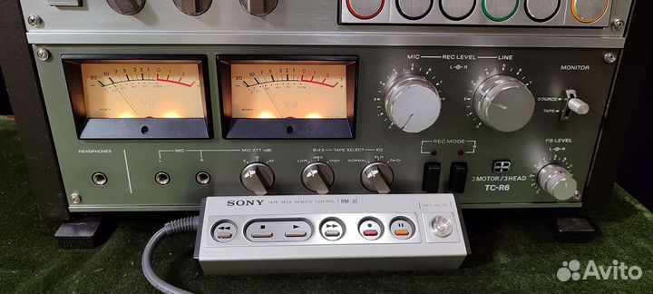Катушечный магнитофон sony tc-r6