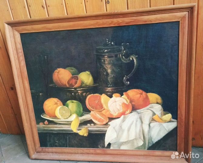 Картина маслом на холсте натюрморт