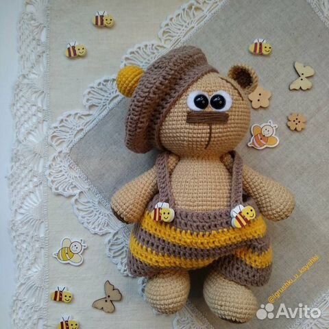 Мягкая игрушка медведь