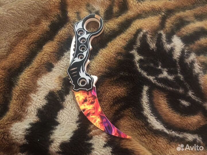 Керамбит огонь