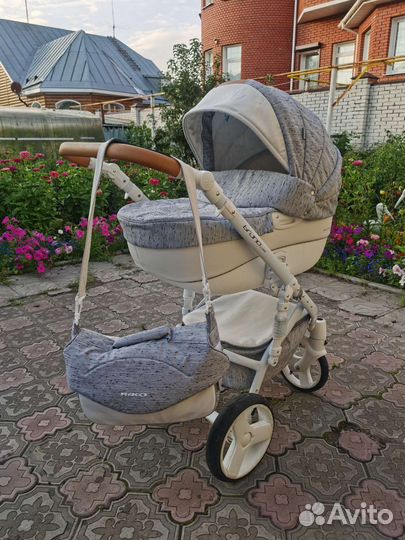 Коляска riko bruno 3 в 1 Luxe