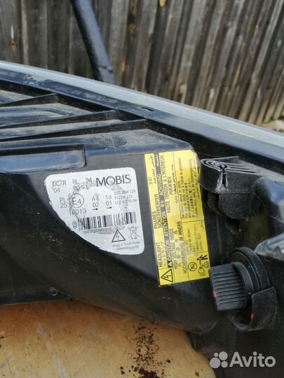 Фара левая kia rio 3