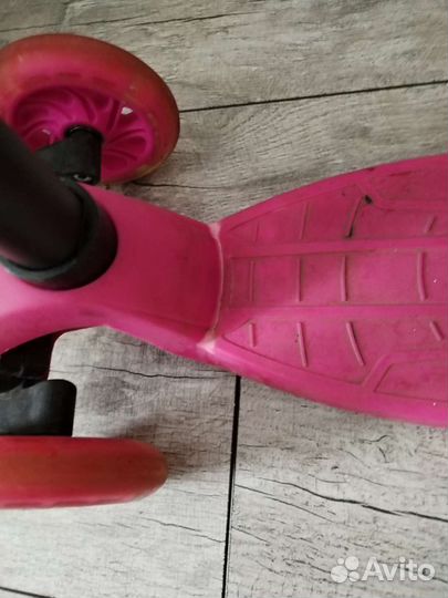 Самокат детский трехколесный бу