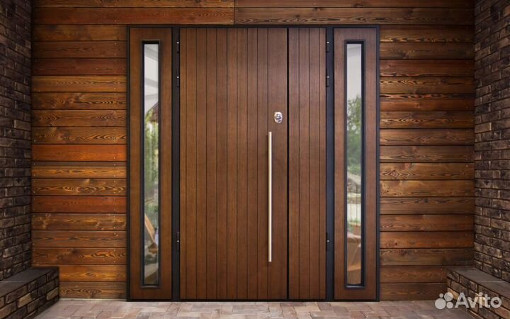 Входная двери расширенный проем
