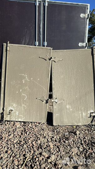 Ворота автомобильные на будку