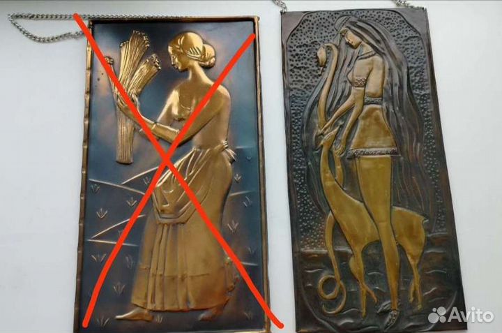 Чеканки панно СССР