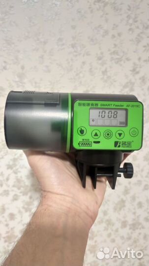 Автокормушка для аквариума с жк-дисплеем