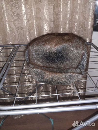 Норковая шапка мужская