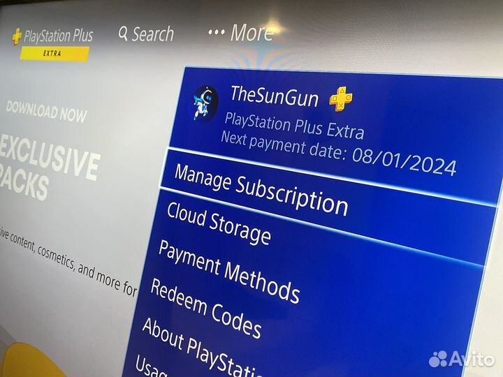 Sony PS Pro с Подпиской - PS Plus до 2024 г