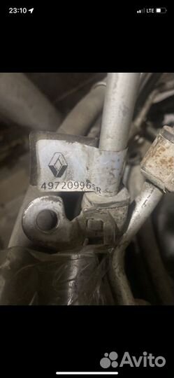 Трубки Шланги гур Логан Сандеро Дастер