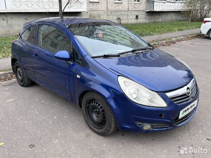 Opel Corsa 1.4 МТ, 2007, 188 000 км