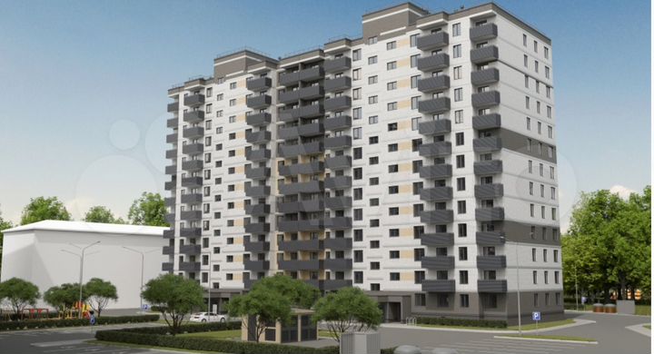 1-к. квартира, 37,2 м², 3/13 эт.