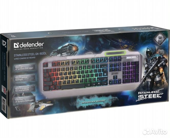 Игровая клавиатура проводная