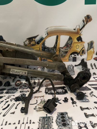 Трапеция дворников с моторчиком Skoda Octavia A7