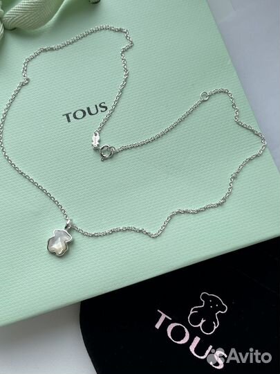 Цепочка с подвеской tous