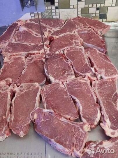 Стейки Стриплойн в маринаде Халяль