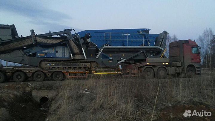 Услуги трала, перевозка негабаритных грузов