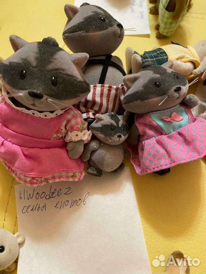 Игрушки3 sylvanian femilies