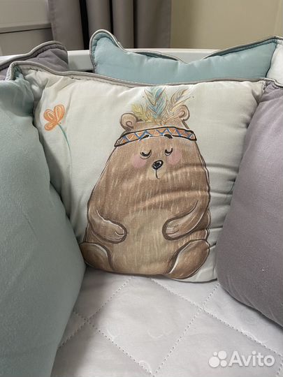 Бортики в детскую кроватку